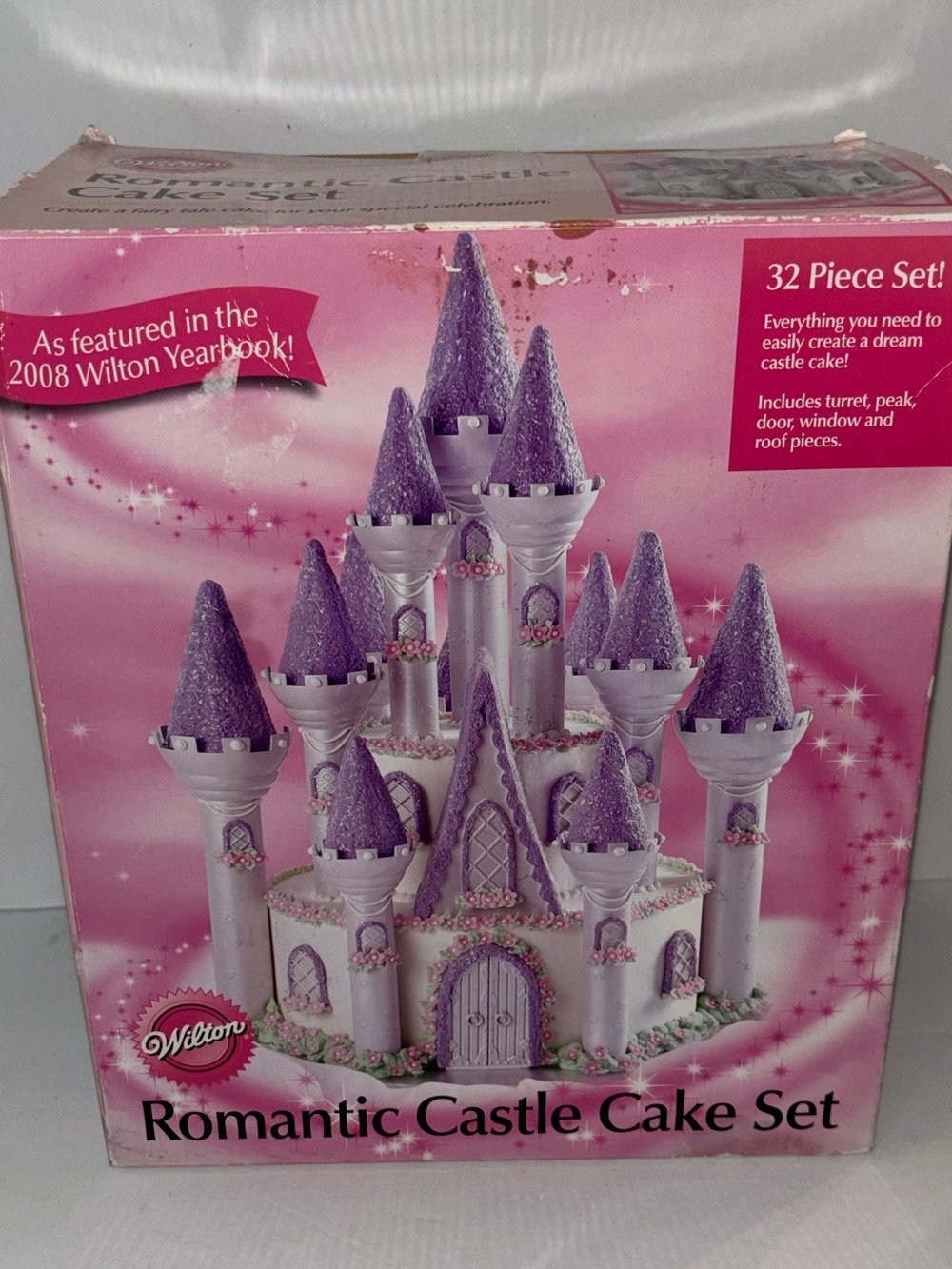 Wilton Romantic Castle Cake Making Set 32 Piece Complete Cinderella Princess